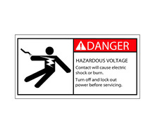 SAFLBL-2X4-001-25/PK