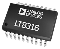 LT®8316 600 Vin Micropower No-Opto Isolated Flyback Controller